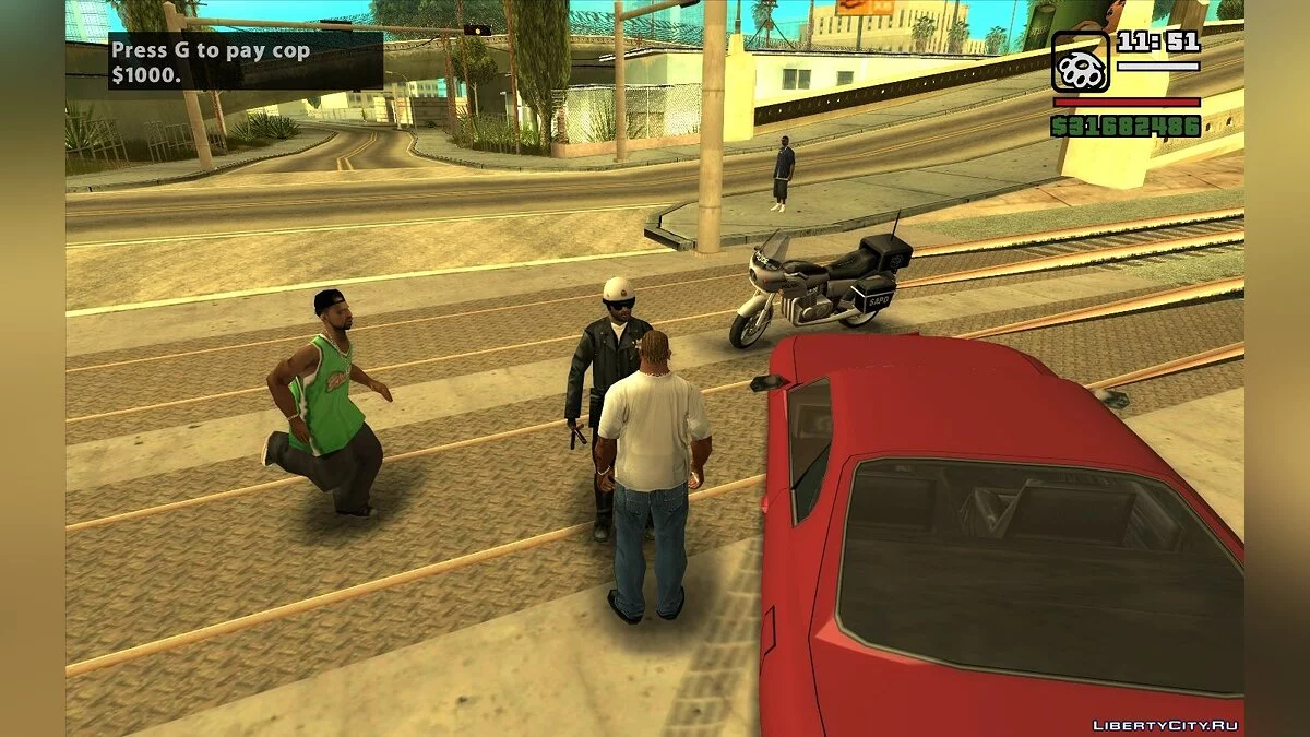 Bestechung der Polizei / GTA San Andreas