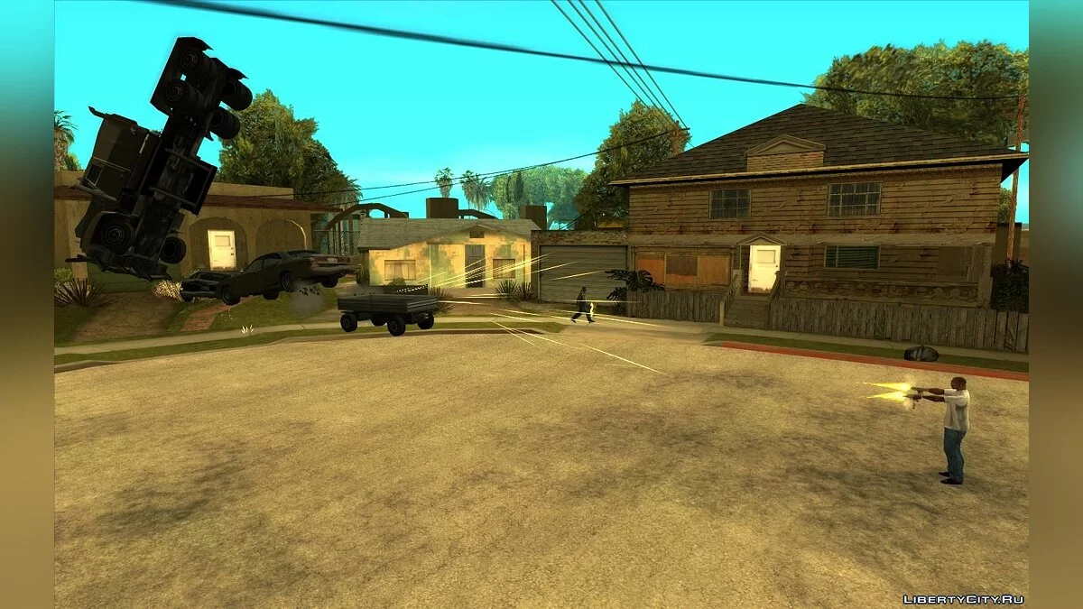 Shoot Stuff - Schieße Autos und Fußgänger v2.0 / GTA San Andreas
