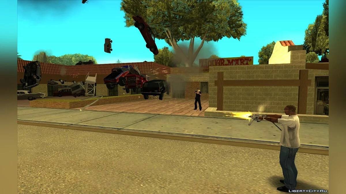 Shoot Stuff - Schieße Autos und Fußgänger v2.0 / GTA San Andreas