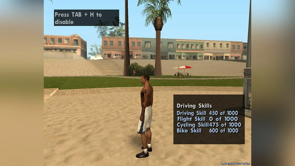 Stat Helper - Exibição de estatísticas de forma normal / GTA San Andreas