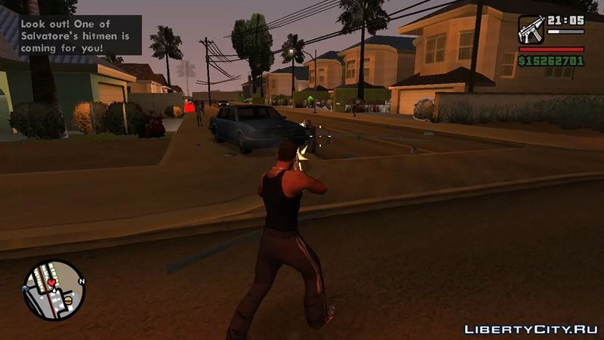 GTA San Andreas Salvatore's Hitmen Mod / جي تي إيه سان أندرياس