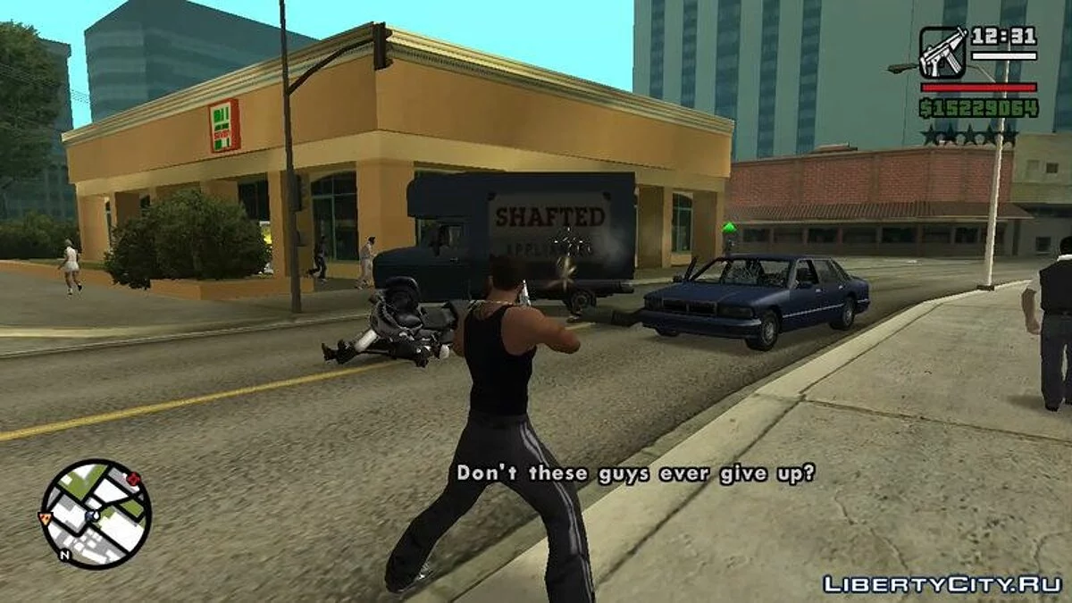 GTA San Andreas Salvatore's Hitmen Mod / جي تي إيه سان أندرياس