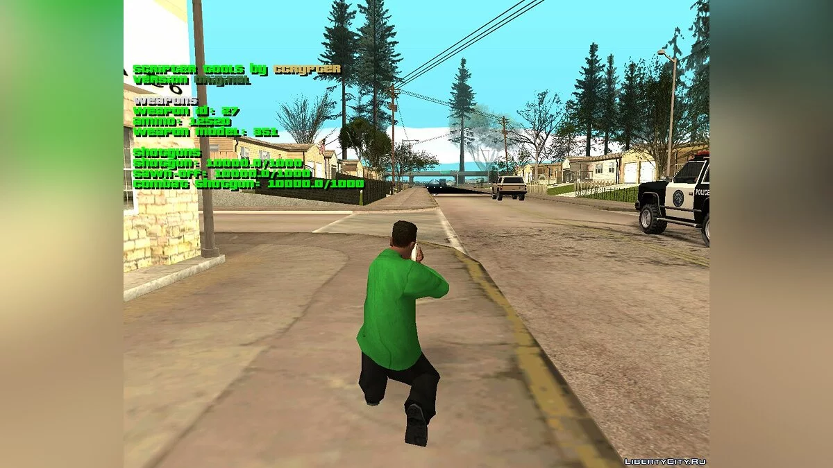 Outils de script - affichage de toutes les informations directement à l'écran / GTA San Andreas
