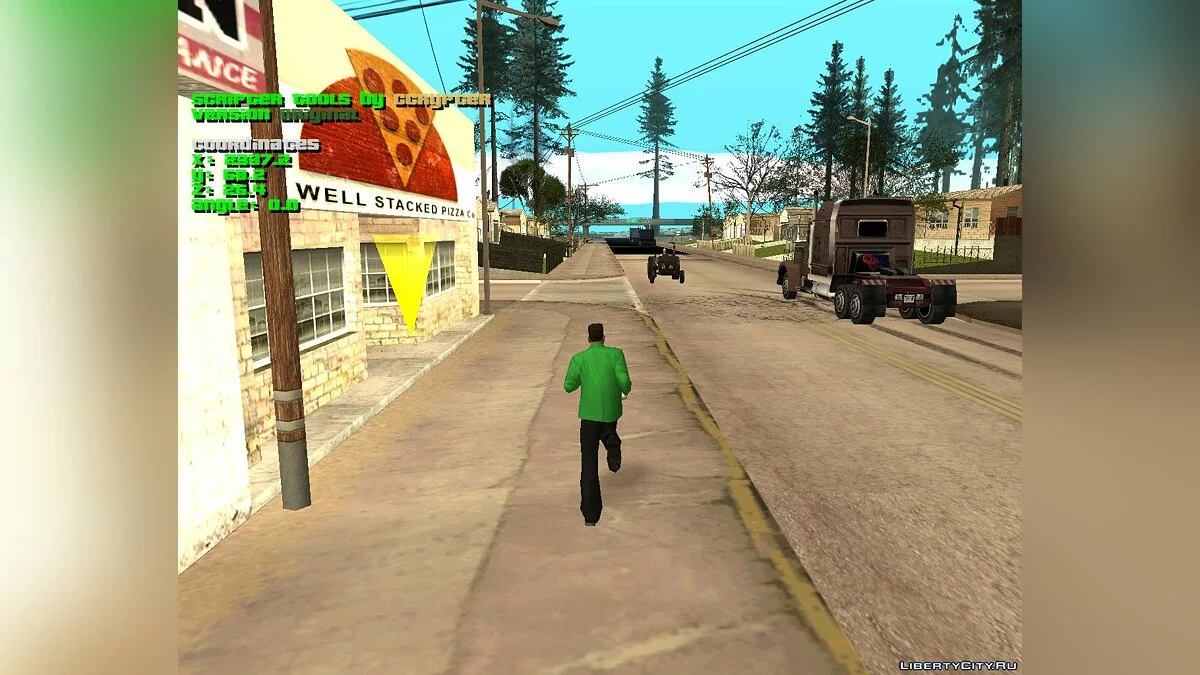 Outils de script - affichage de toutes les informations directement à l'écran / GTA San Andreas