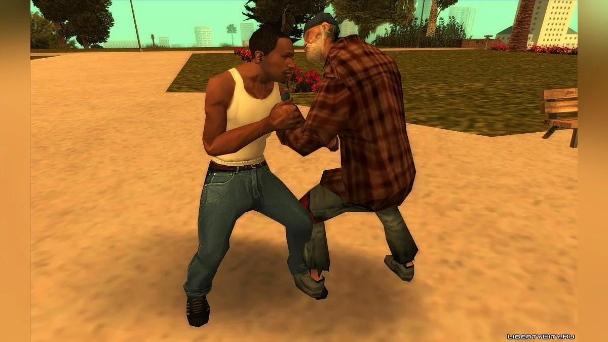 Improved Fistfights with Pedestrians / GTA San Andreas