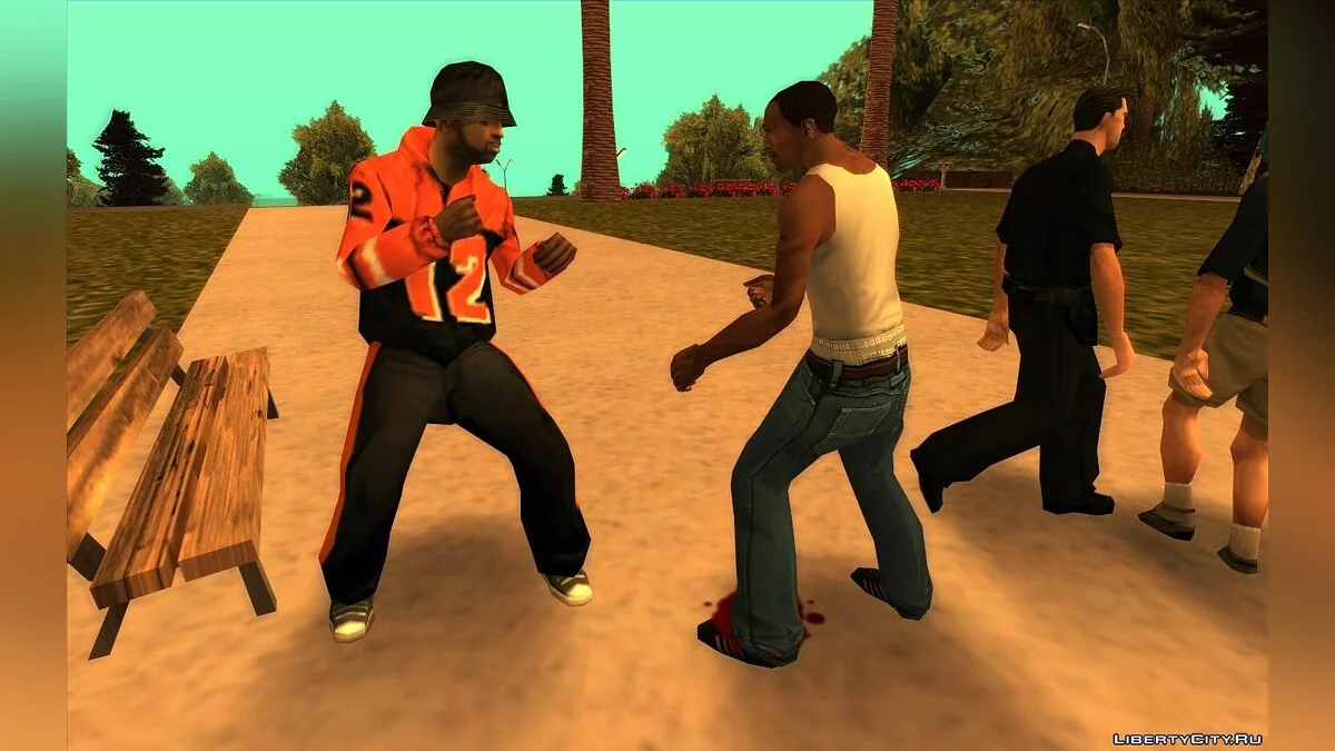 Improved Fistfights with Pedestrians / GTA San Andreas