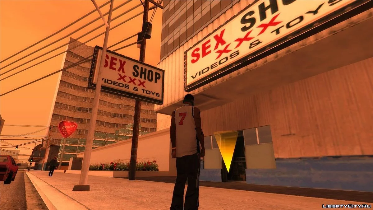 Toko Seks yang Ditingkatkan / GTA San Andreas
