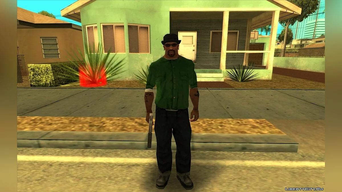 Charskin Mod - mengenakan pakaian dan wajah karakter / GTA San Andreas