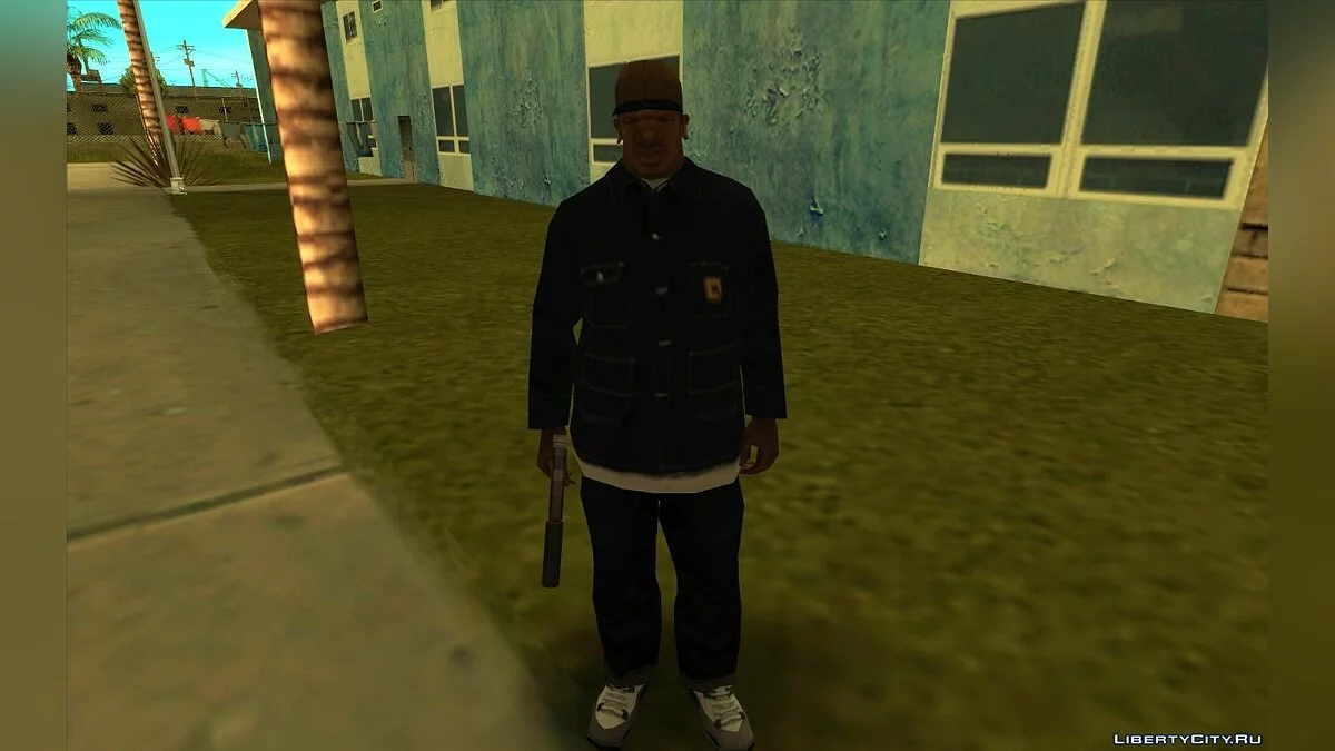 Charskin Mod - mengenakan pakaian dan wajah karakter / GTA San Andreas