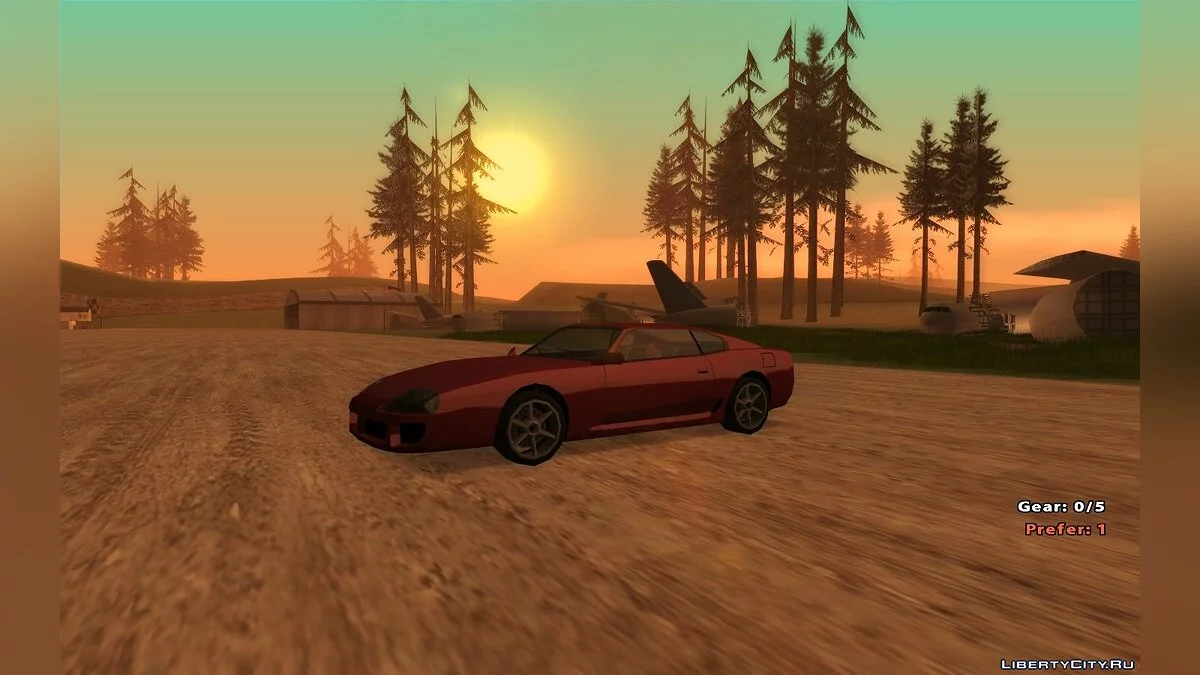 Switch gears with the mouse v0.4 / GTA San Andreas