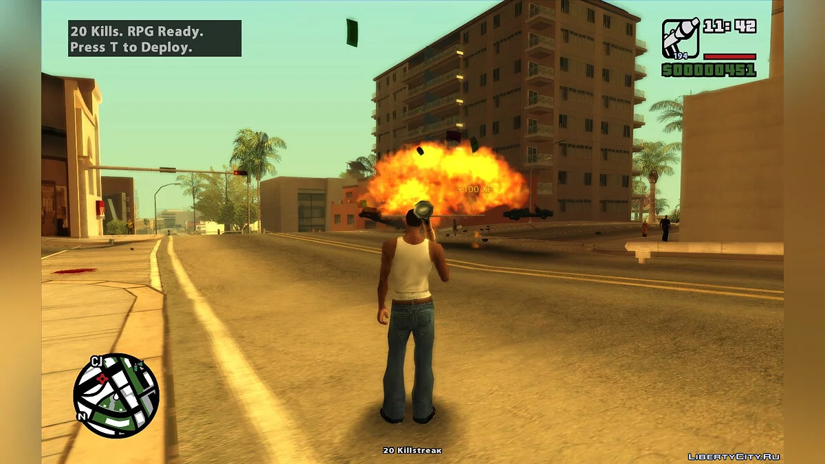 Funktionen von Call of Duty v0.5a / GTA San Andreas