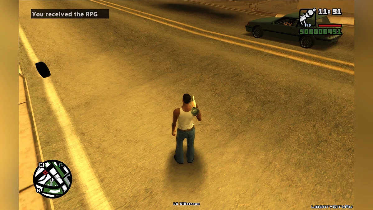 Funktionen von Call of Duty v0.5a / GTA San Andreas