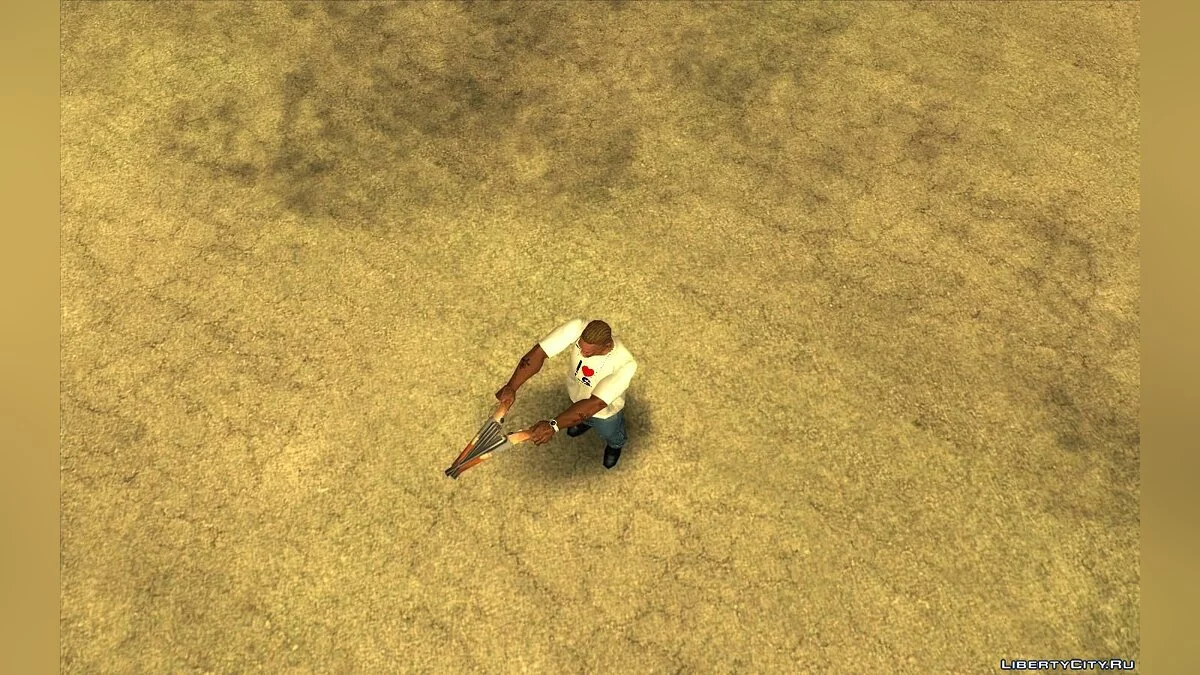 Girar a câmera ao mirar / GTA San Andreas