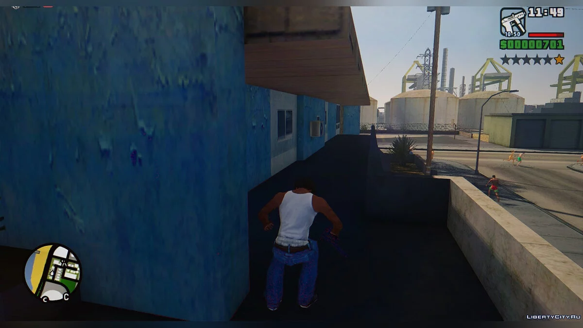 Сбив анимации / GTA San Andreas