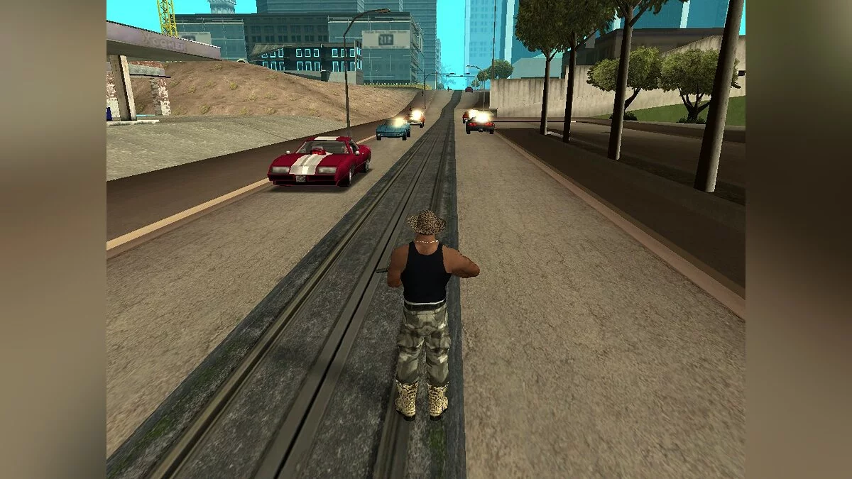 Blendung an Autos (Wie in GTA VC) / GTA San Andreas