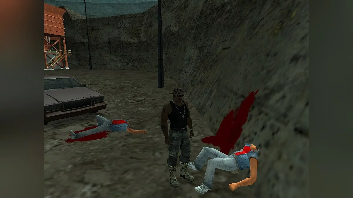 Tiroteio Grove Street e Ballas no cânion / GTA San Andreas