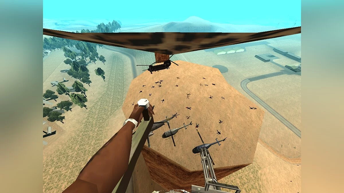 War of the Ballas and the US military forces / GTA San Andreas