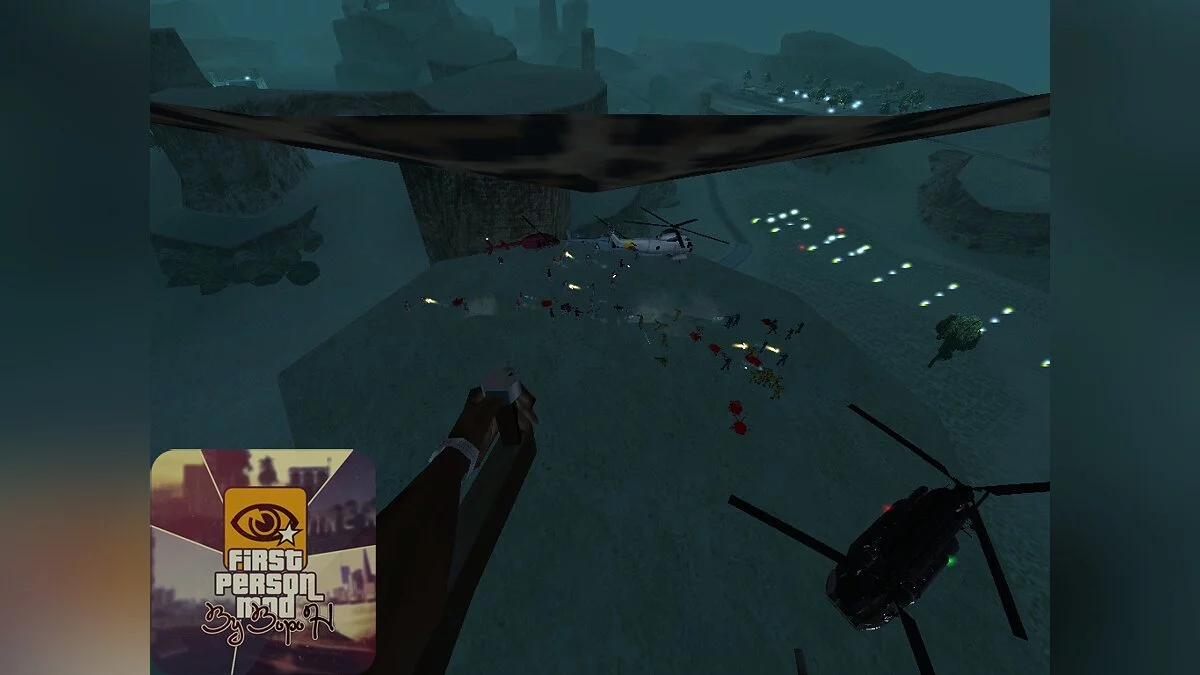 War of the Ballas and the US military forces / GTA San Andreas