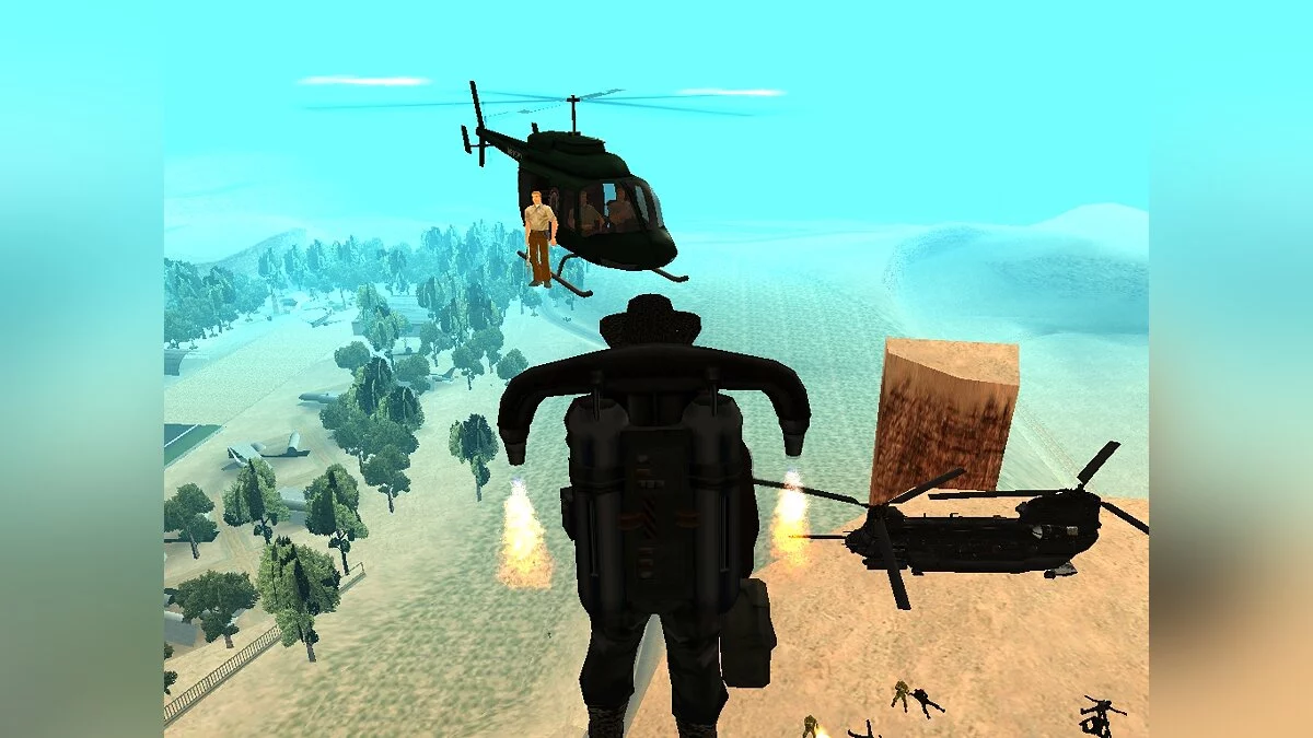 War of the Ballas and the US military forces / GTA San Andreas