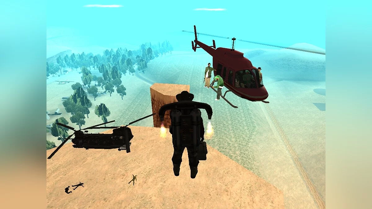 War of the Ballas and the US military forces / GTA San Andreas