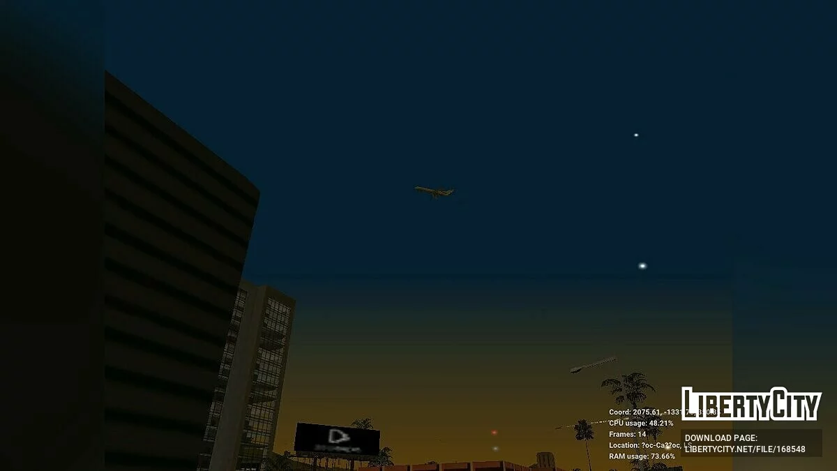 Avião voador como em GTA 3 ou GTA VC / GTA San Andreas