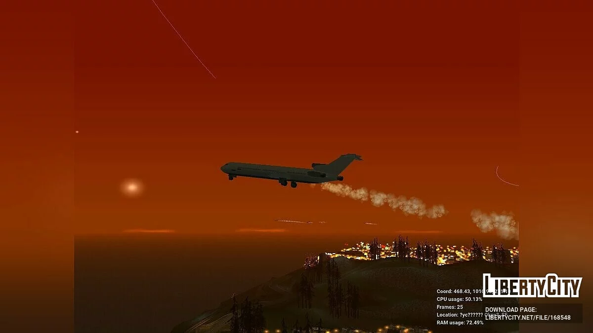 Avião voador como em GTA 3 ou GTA VC / GTA San Andreas