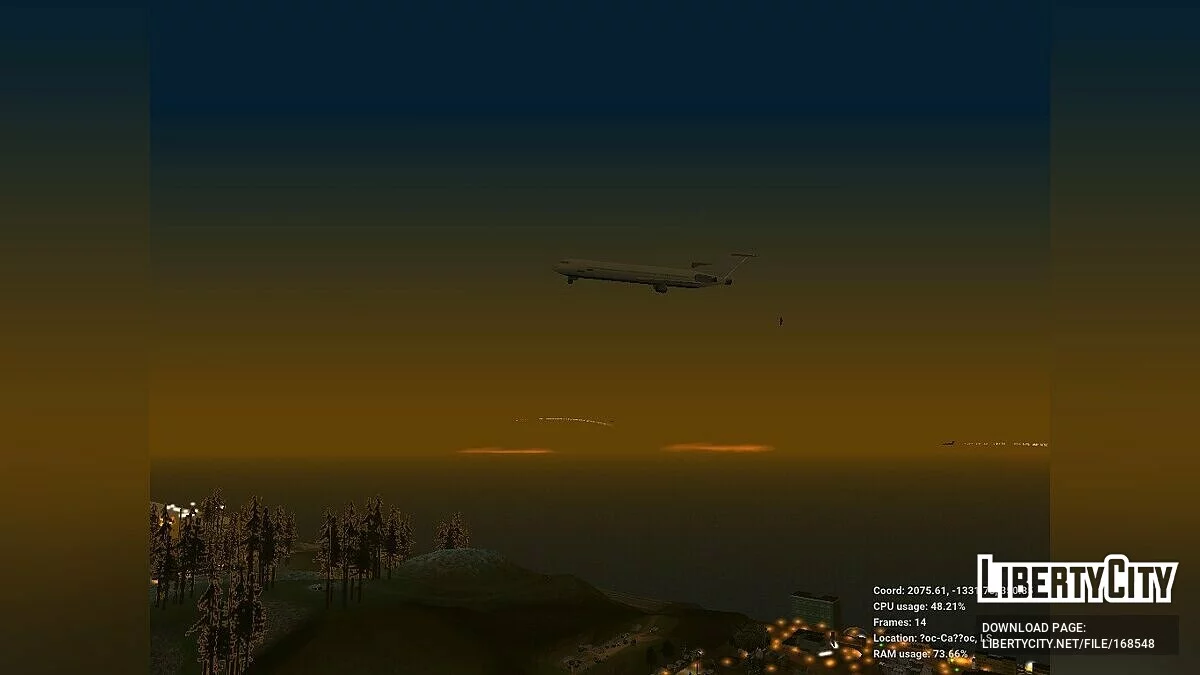 Avião voador como em GTA 3 ou GTA VC / GTA San Andreas