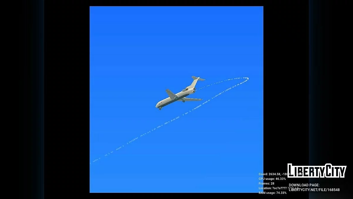 Avião voador como em GTA 3 ou GTA VC / GTA San Andreas