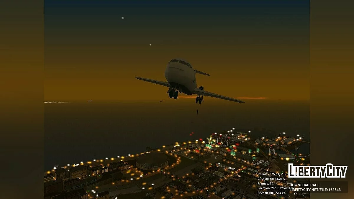 Avião voador como em GTA 3 ou GTA VC / GTA San Andreas