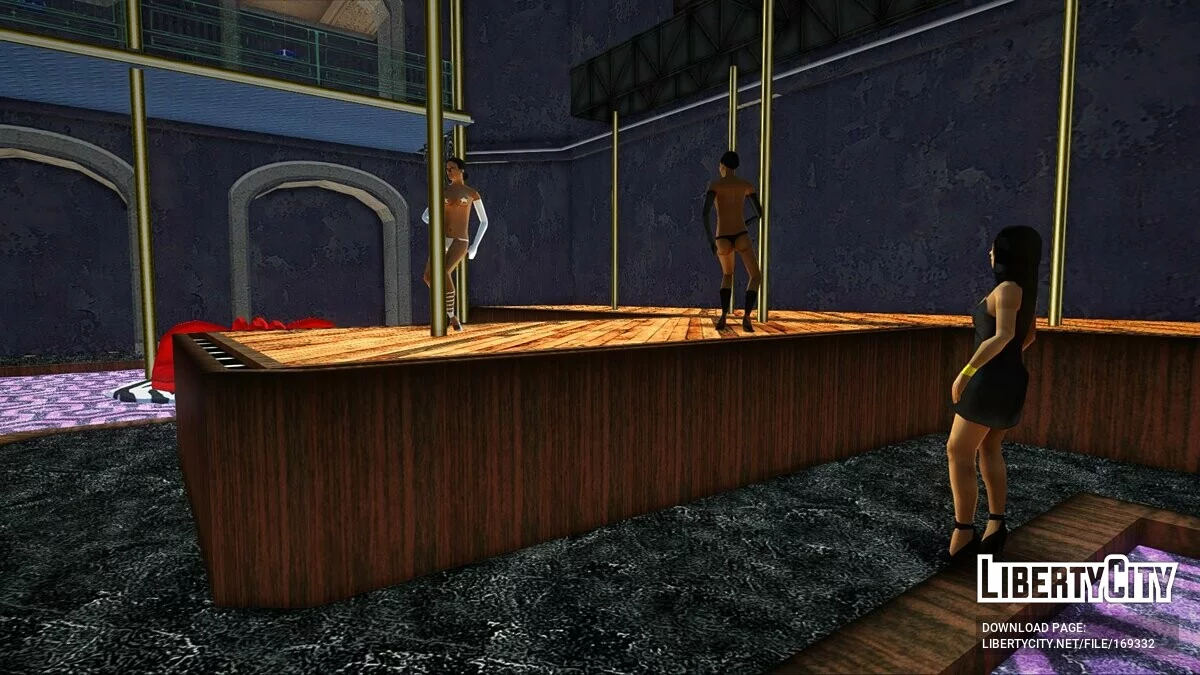 Entrée du club de Jizzy v1.1 / GTA San Andreas