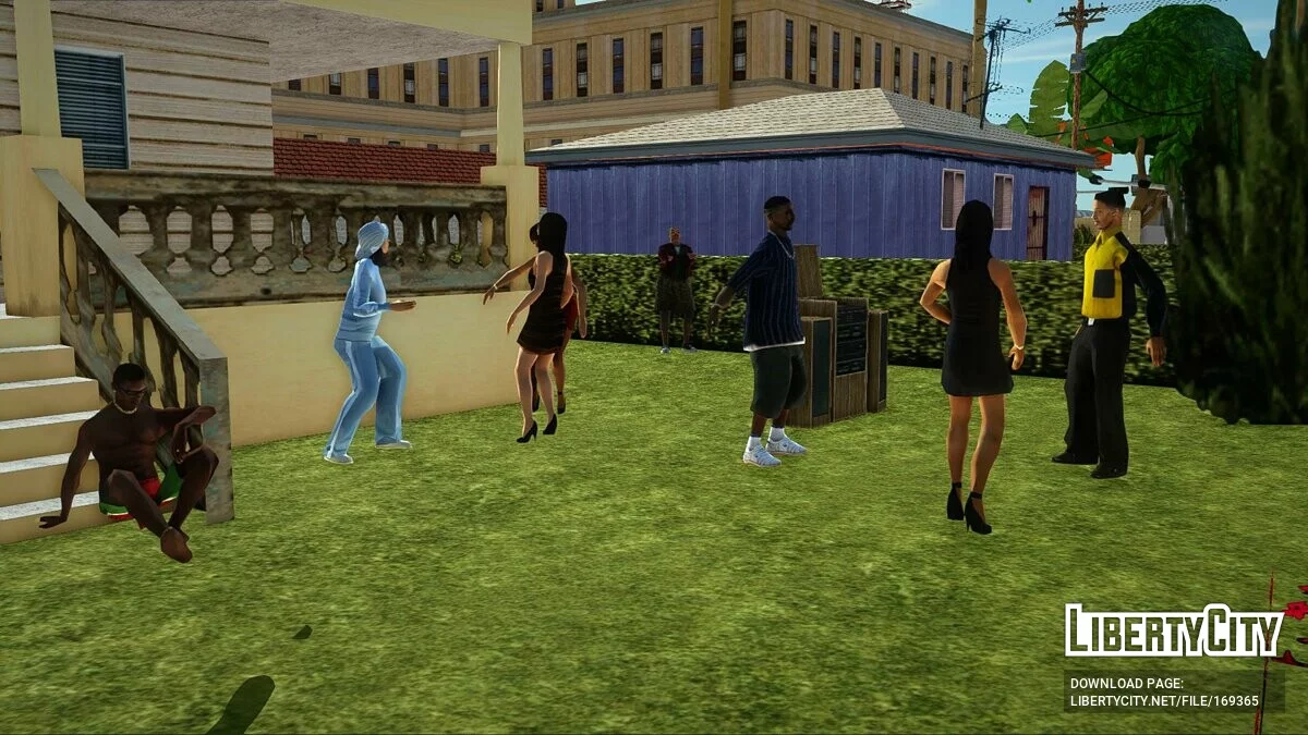 Fête à Jefferson v1.1 / GTA San Andreas