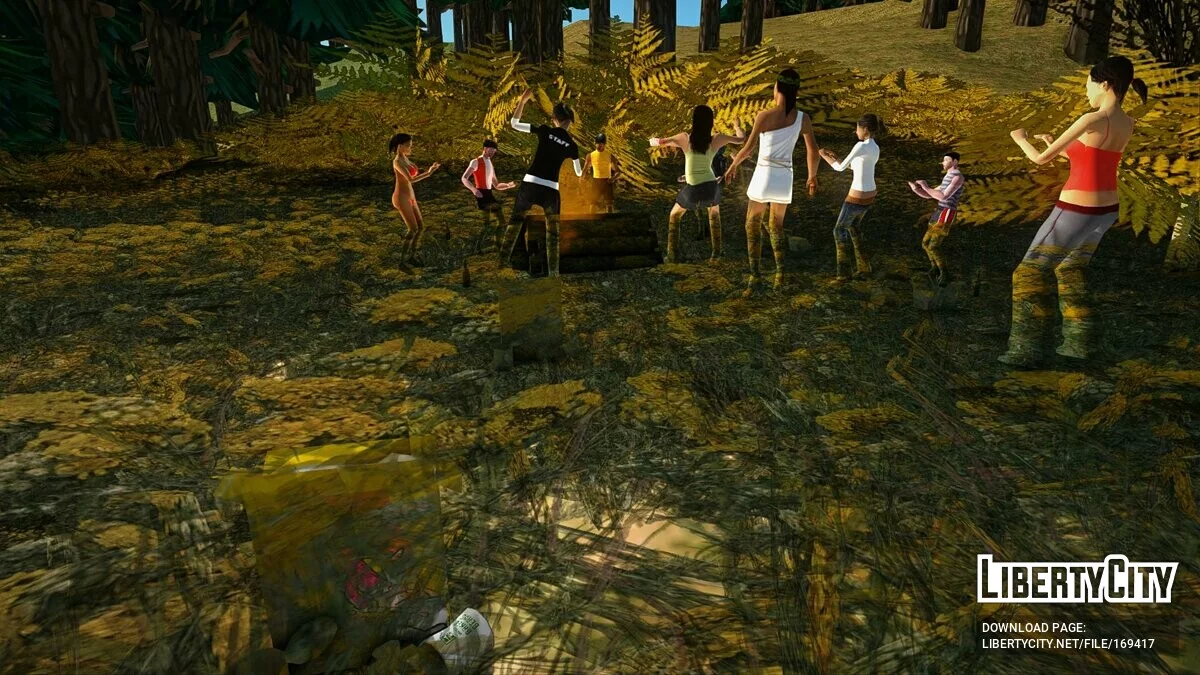 Fête des Cyclistes en Plein Air 2.0 / GTA San Andreas
