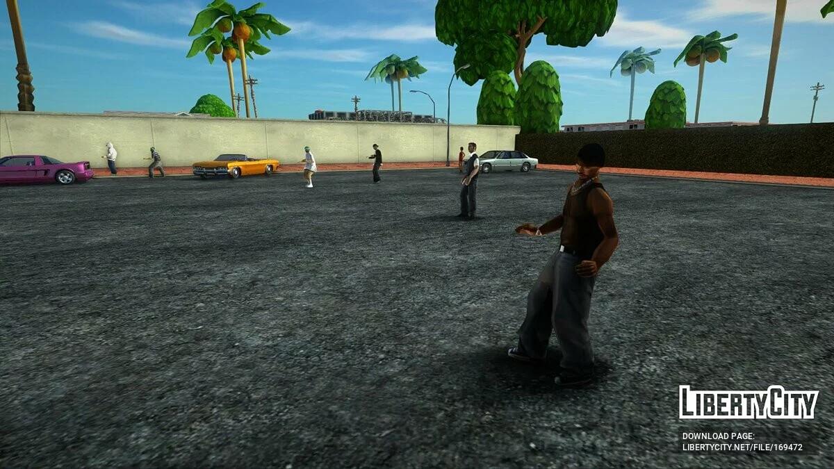 Fête près de la gare v2.0 / GTA San Andreas