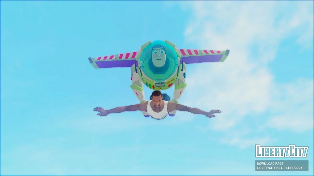 Vuelo de Buzz Lightyear / GTA San Andreas
