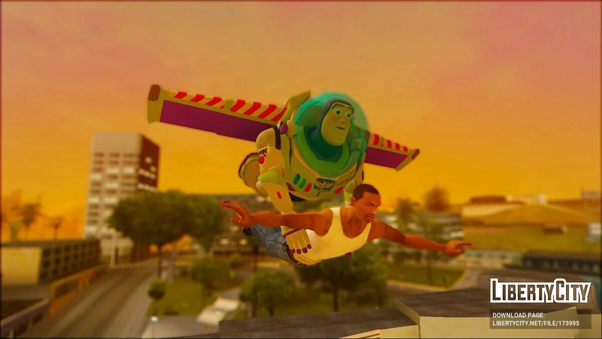 Vuelo de Buzz Lightyear / GTA San Andreas