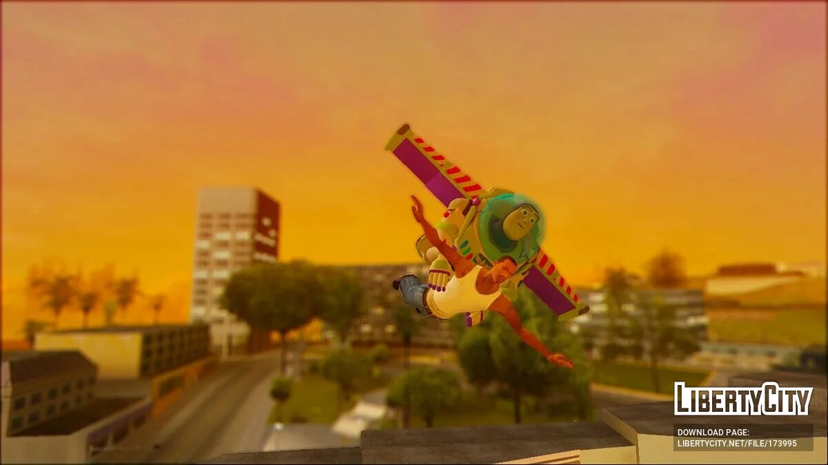 Vuelo de Buzz Lightyear / GTA San Andreas