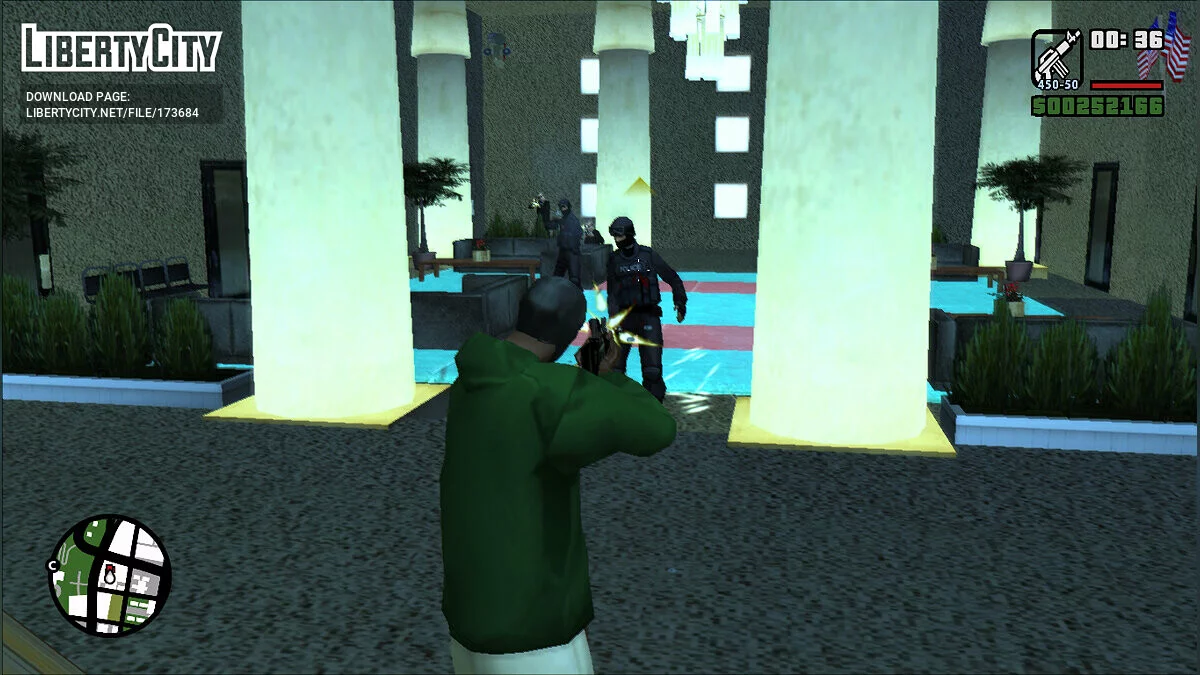 Raid on the bureau (Russian version of the Cleo mission) / GTA San Andreas