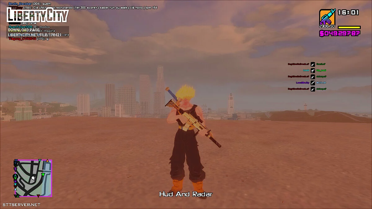 Óculos HUD / GTA San Andreas