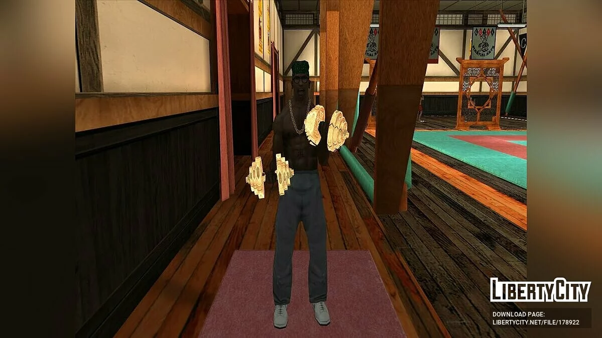 Fonctionnalités corporelles avancées / GTA San Andreas