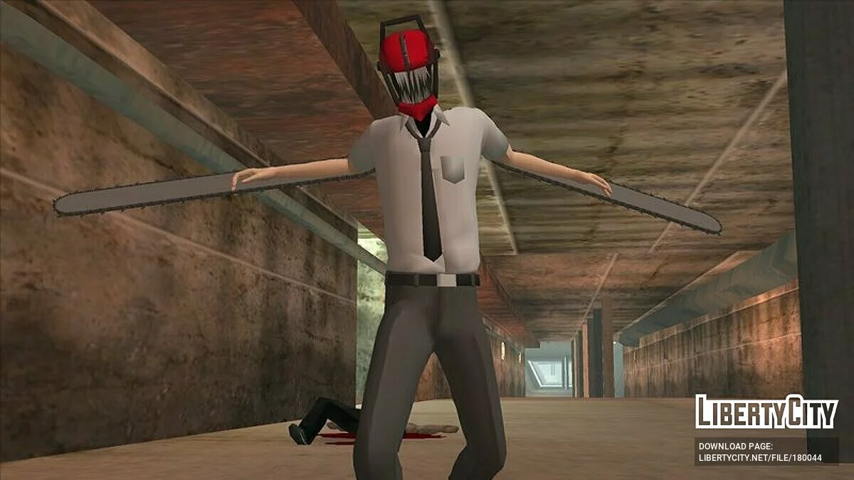 Play as Chainsaw Man / GTA San Andreas