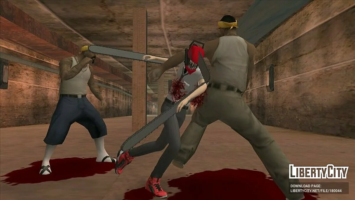 Play as Chainsaw Man / GTA San Andreas