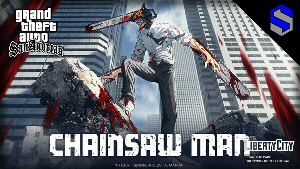 Play as Chainsaw Man / GTA San Andreas