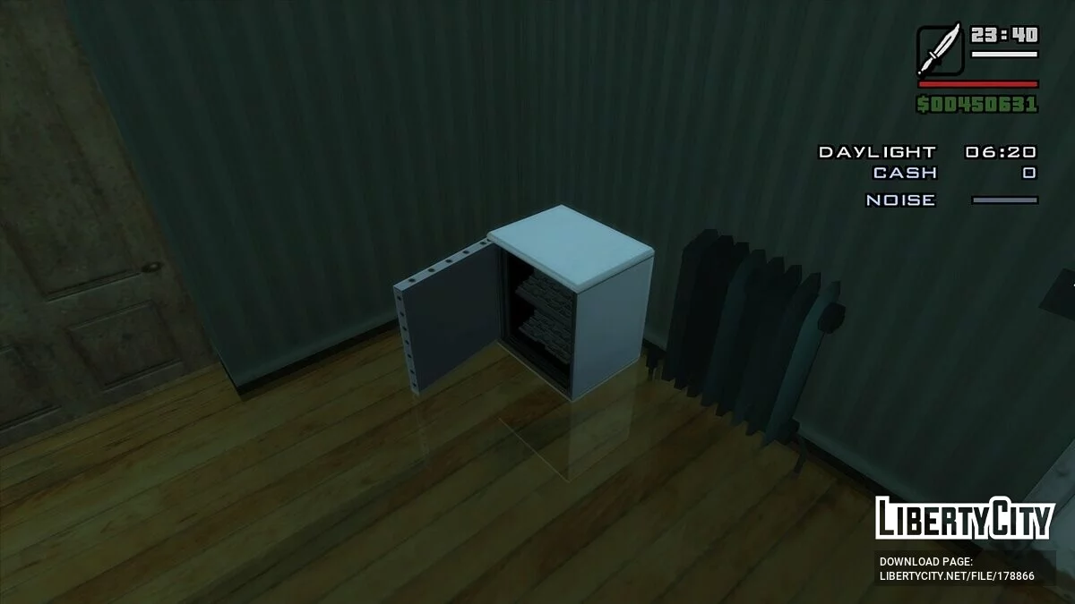 Cracking safes in houses / GTA San Andreas