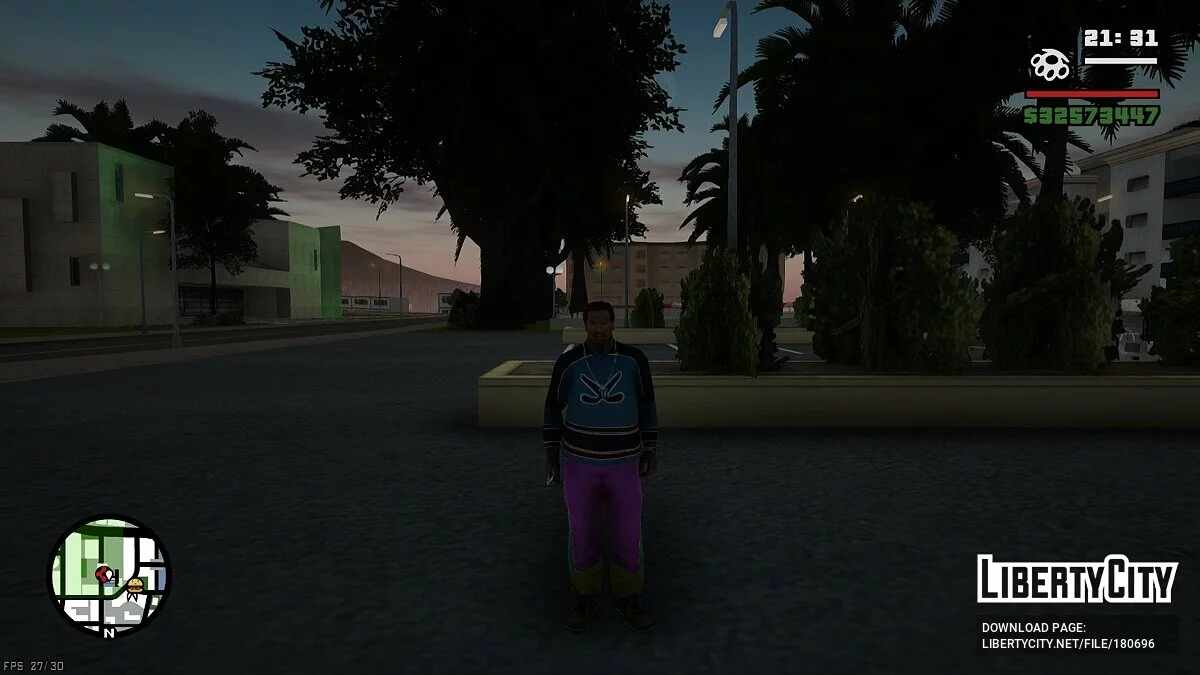 Penghitung FPS v1.1 / GTA San Andreas