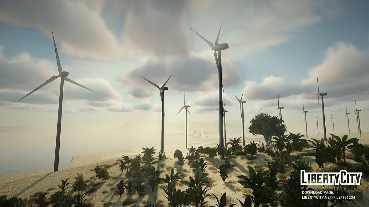 محطات توليد الكهرباء بالقرب من فورت كارسون / جي تي إيه سان أندرياس