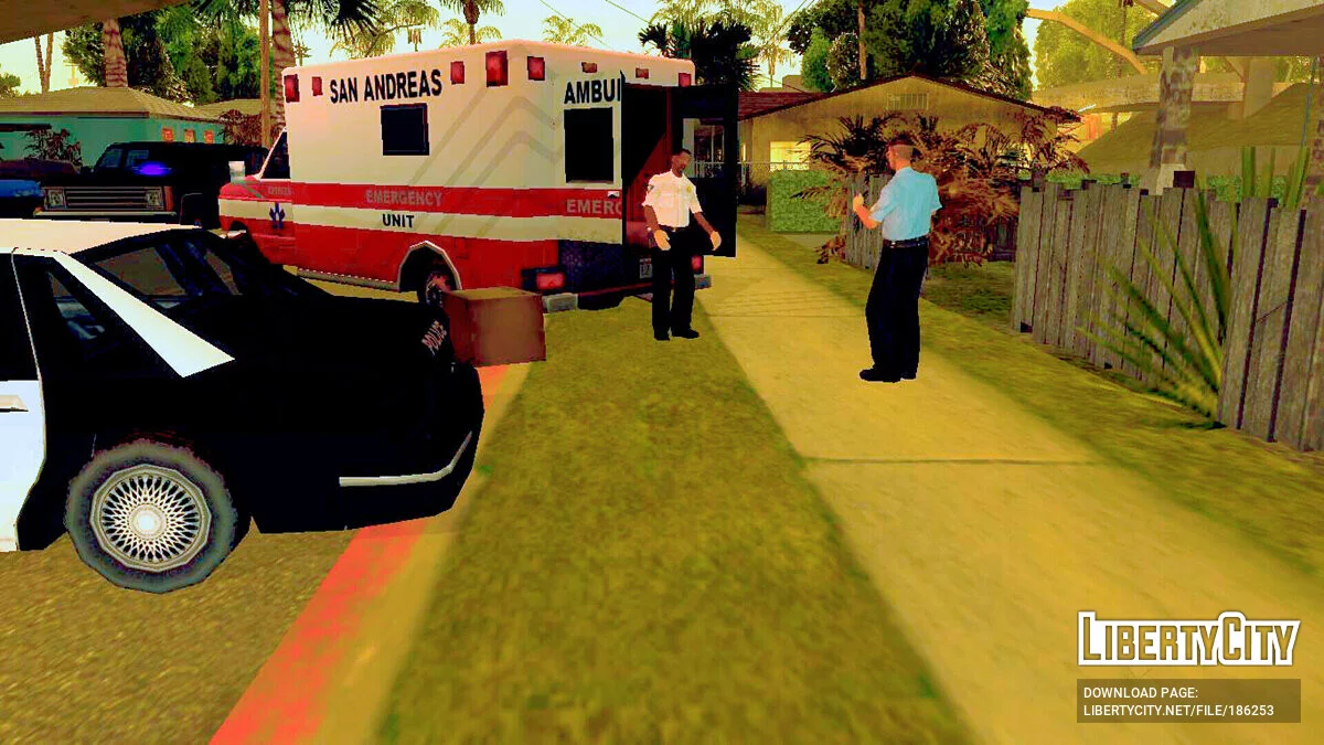 Echte Situation in der Grove Street / GTA San Andreas