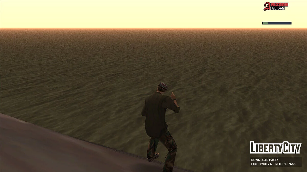 Виправлення квадрата під водою / GTA San Andreas