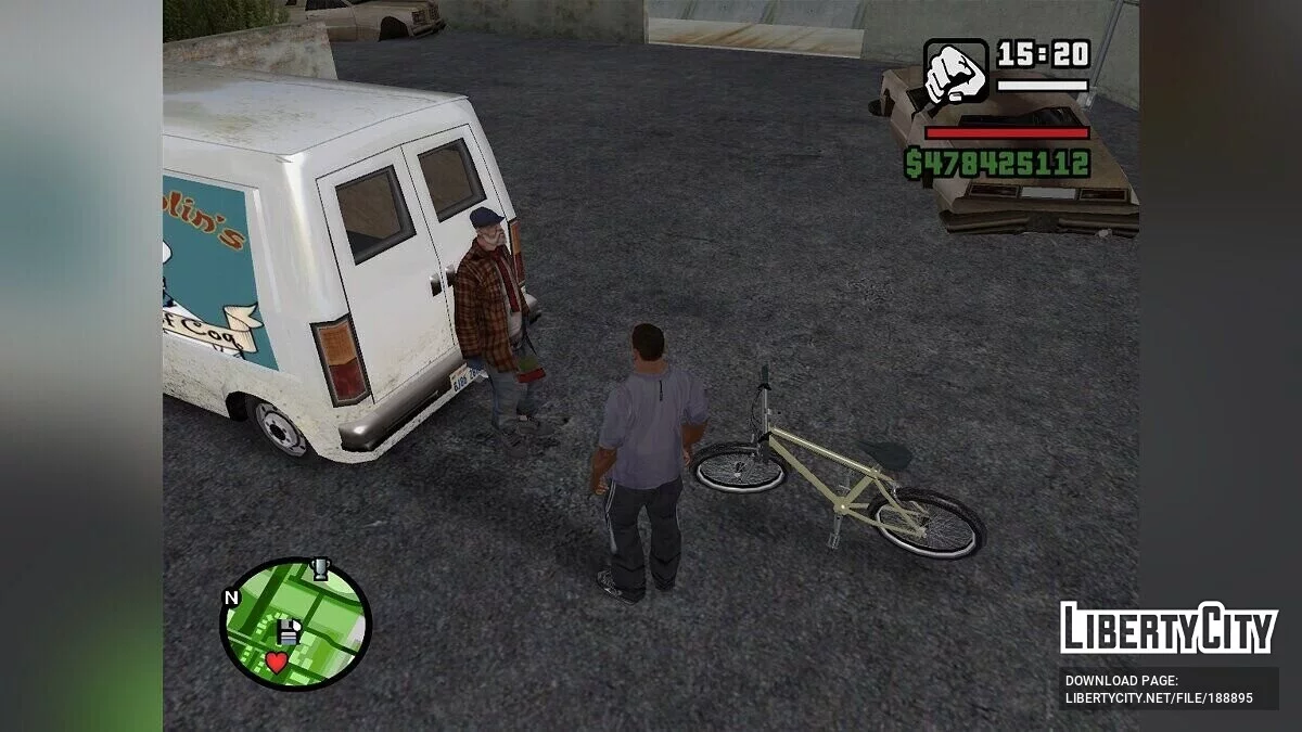 Magasin de vélos volés / GTA San Andreas