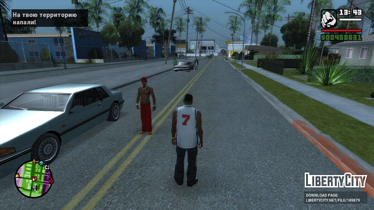 GTA San Andreas Density Enable Disable Cars/NPC for Mobile Mod 