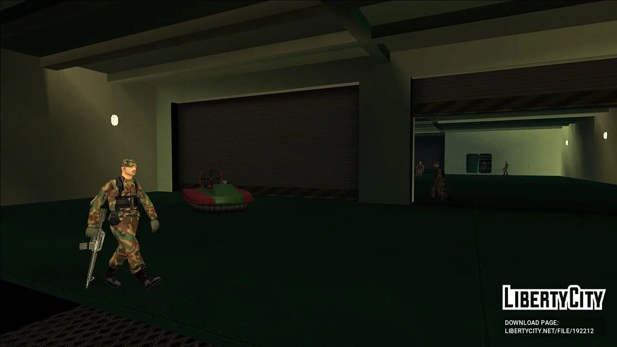 Покращений авіаносець / GTA San Andreas